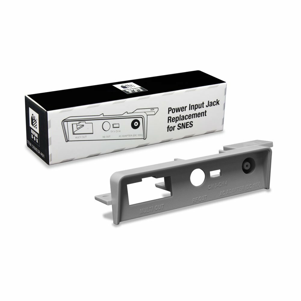 POWER INPUT JACK REPLACEMENT - SNES, Nintendo, Brand New