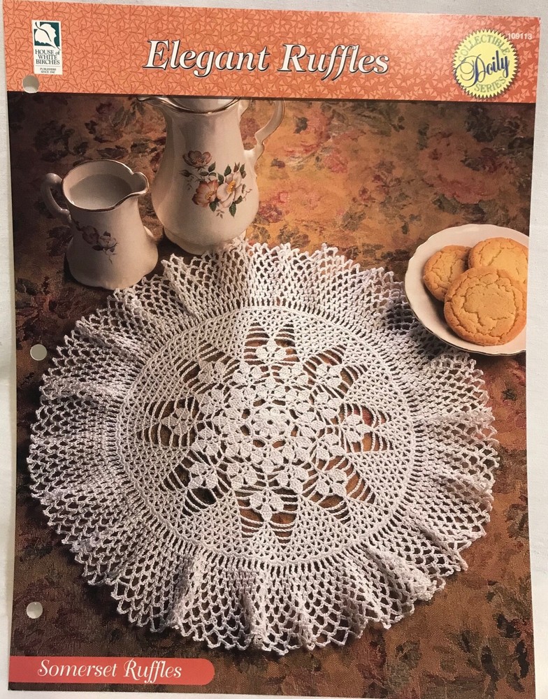 Elegant Ruffles ~CROCHET PATTERN INSTRUCTIONS ONLY~Intermediate-Somerset Ruffles