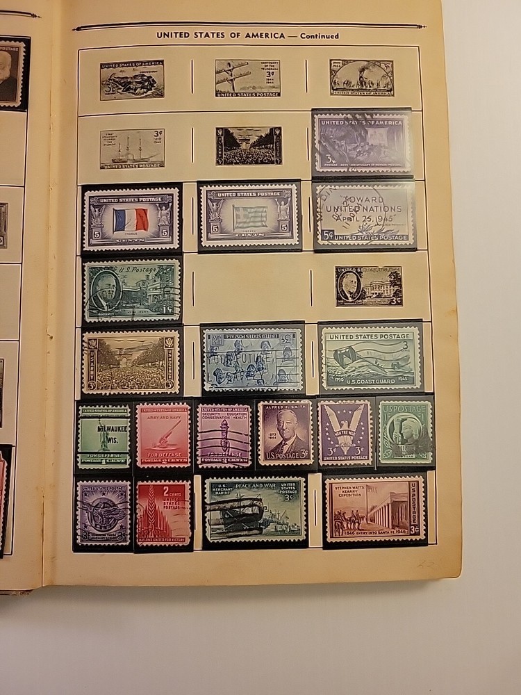 The Adventurer Album Postage Stamps Of The World
