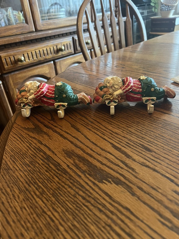 Sleeping Santa Stocking Holders