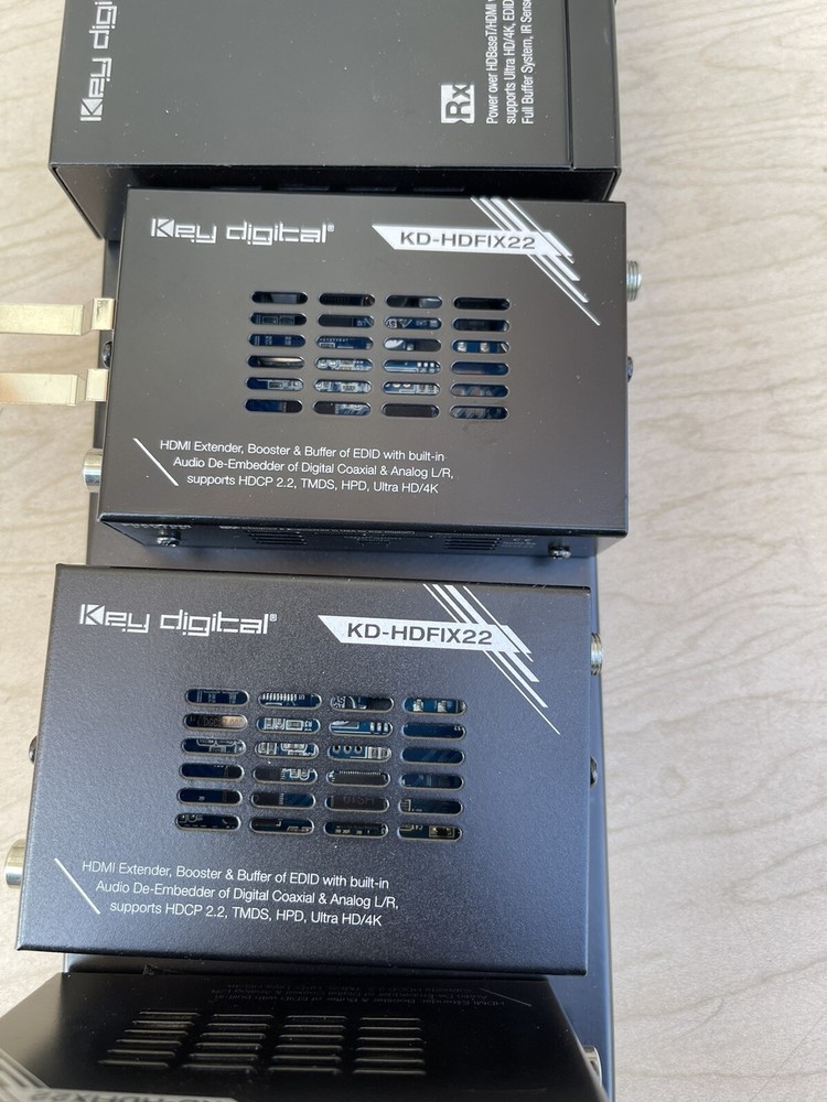 Key Digital KD-BKTCHPN Rack Mount Bracket with Extra Equipment