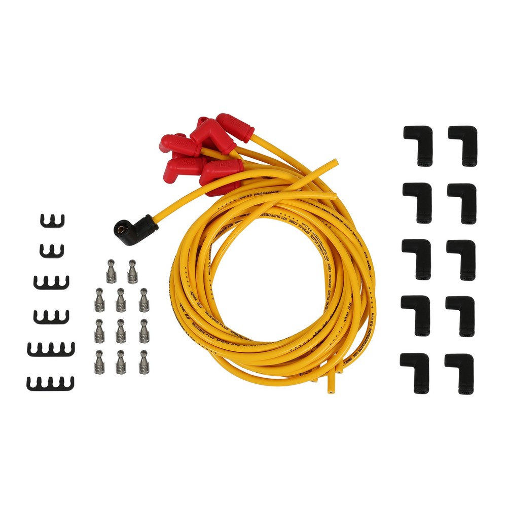 ACCEL 8031 Spark Plug Wire Set - 8.8mm Spiral Suppression Wire - Universal Set
