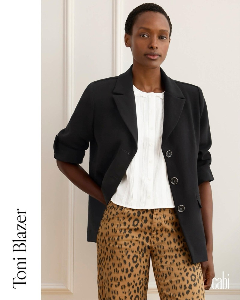 Cabi Toni Blazer, Medium, Style 6846, Spring 26