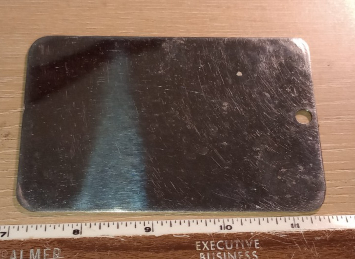 WW1 Shaving Mirror no pouch