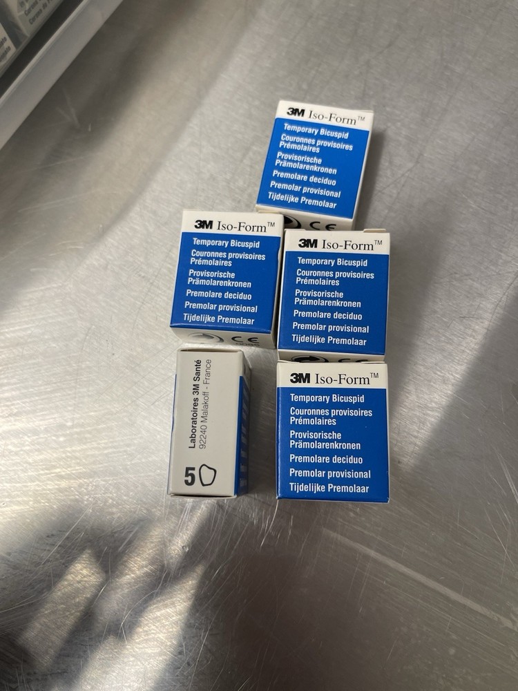polycarbonate temporary dental molars, bicuspids & crowns