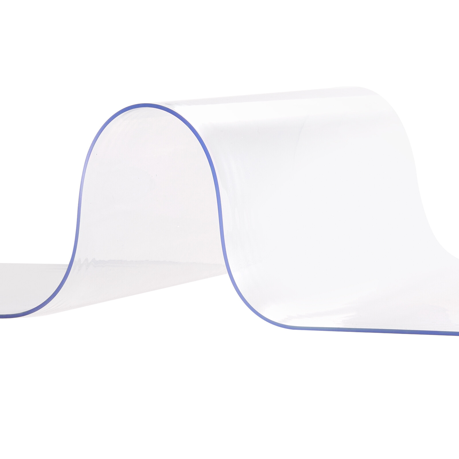 VEVOR Strip Curtain PVC Door Curtain 42" x 84" Cooler Freezer Clear Plastic