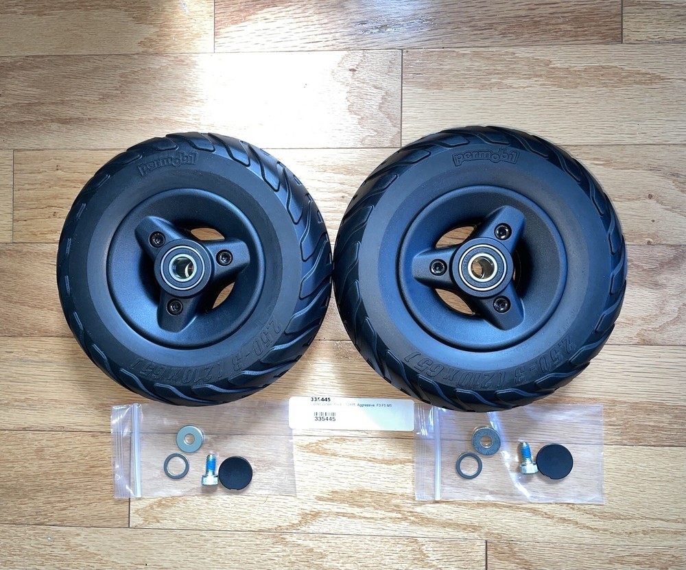 NEW: Permobil “ARCTIC” Drive Wheel Accent Trim Piece, replace damaged. Version 2