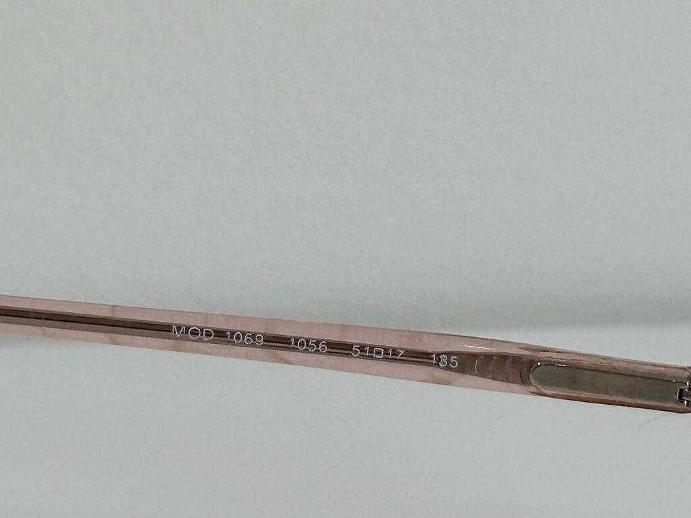 Versace MOD 1069 1056 Rectangle Pink Eyeglasses Optical Frame 51*17*135