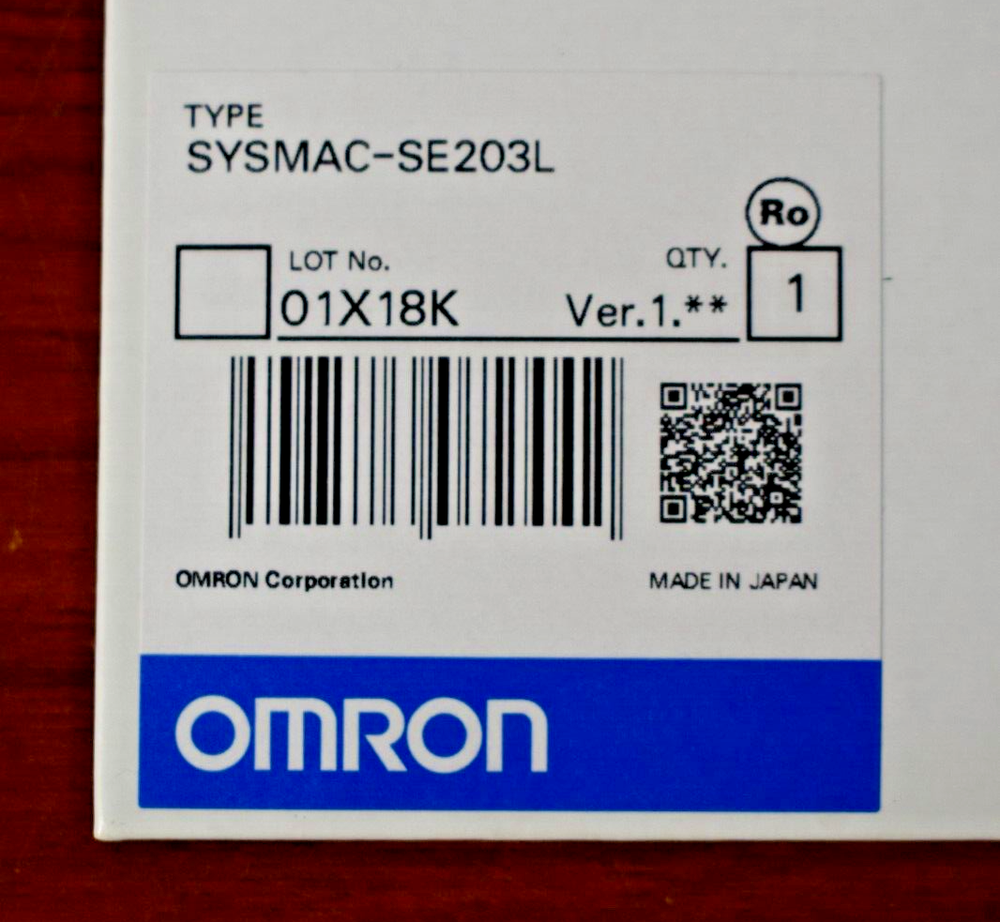 Omron SYSMAC-SE203L Sysmac Studio 3-User License (New/Sealed)