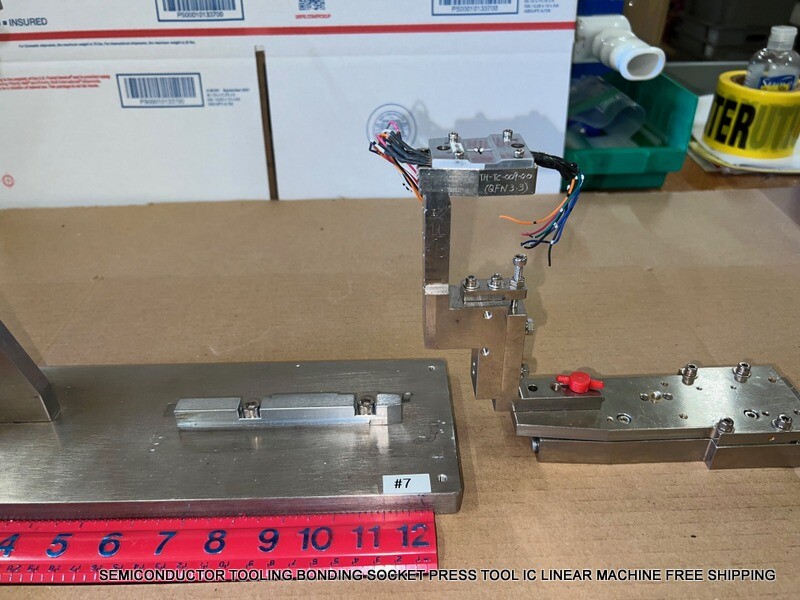 SEMICONDUCTOR TOOLING BONDING SOCKET PRESS TOOL IC LINEAR MACHINE FREE SHIPPING