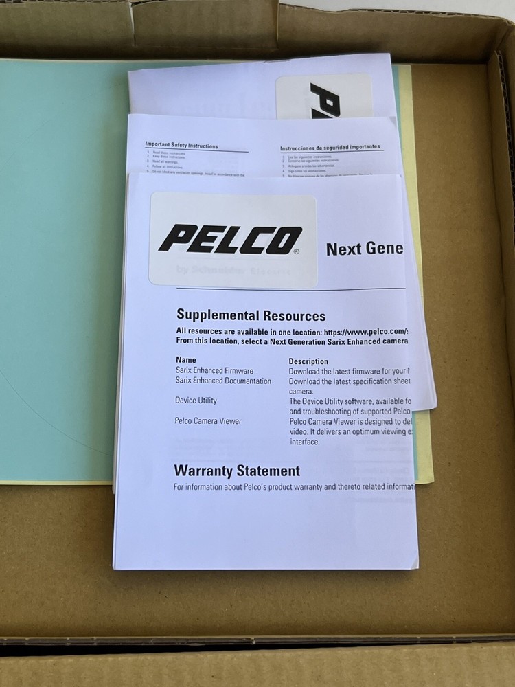 PELCO IMEICM-E SRX ENH+ IND DOME IN CEILING MOUNT