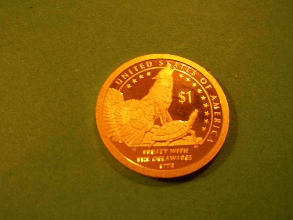 "S" Proof Gem Native American Dollars  2013 S