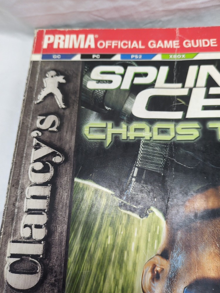 Splinter Cell Chaos Theory Tom Clancys Strategy Guide Book