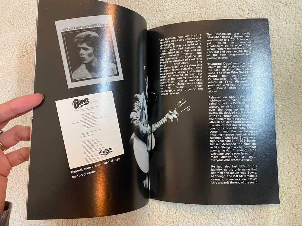 David Bowie Starzone 6 Magazine