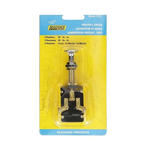 Heavy Duty 3-Position Push-Pull Switch