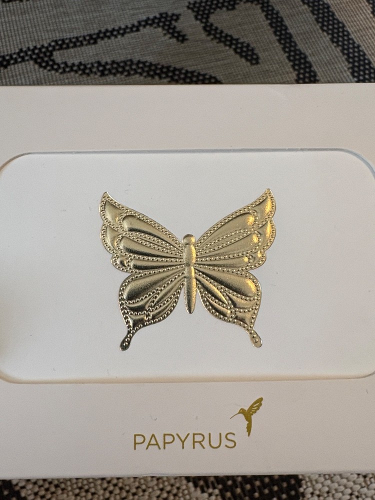 Papyrus Butterfly Stationery