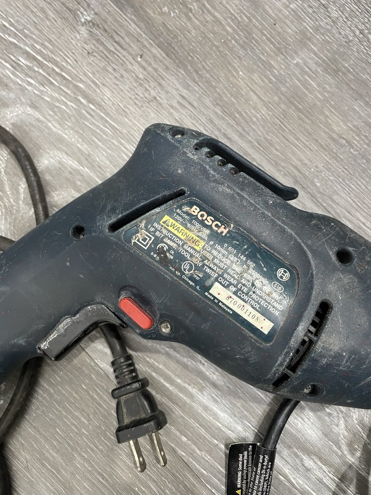 Bosch 3/8" Corded Drill And Jigsaw And Sander Three Tools
