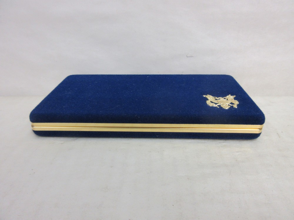 EMPTY BOX for 1987 US Constitution Proof Silver Dollar & $5 Gold 2-Coin Set