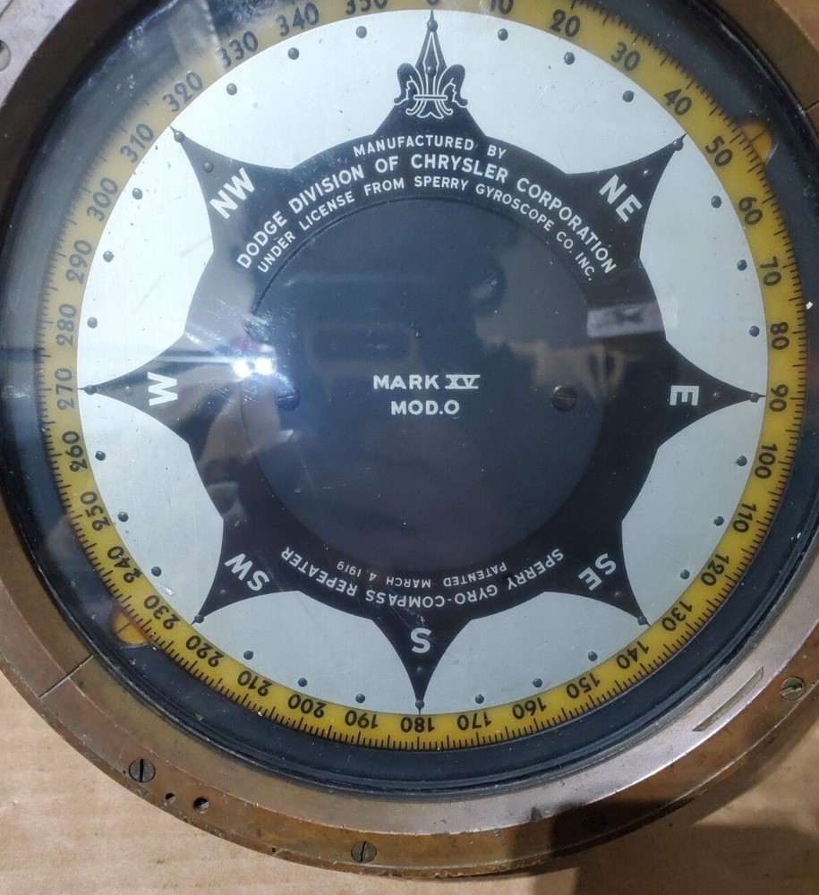 Sperry Gyro-Compass Repeater Mark XV Mod 0