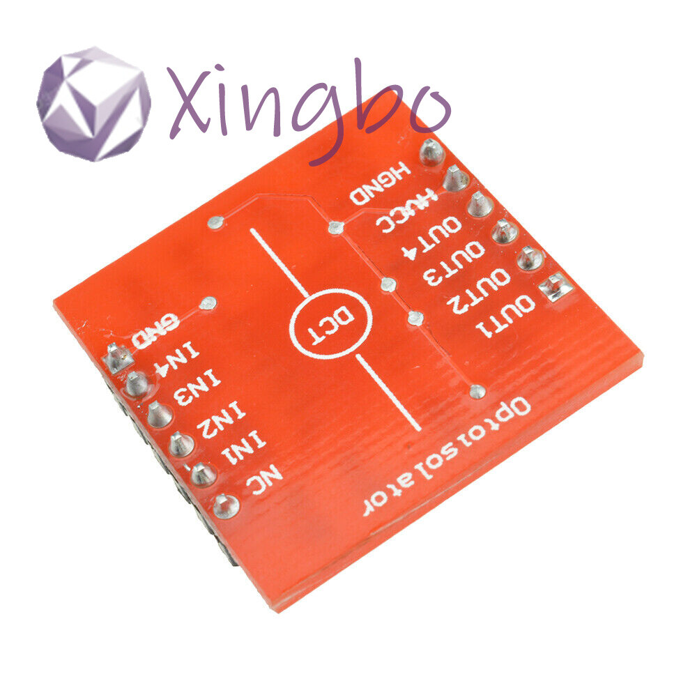 TLP281 Channel Optical Coupler Isolation Module High/Low Level Expansion Board