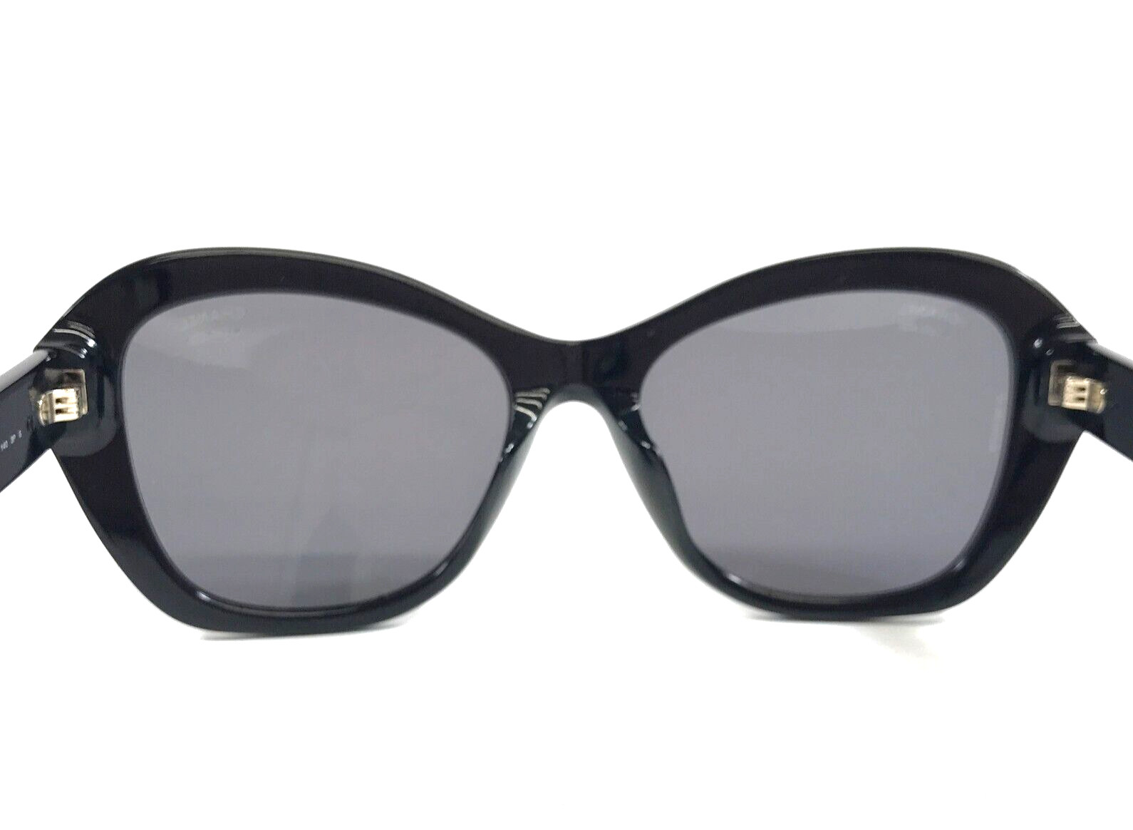 Chanel Sunglasses 5510-A c.622/T8 Black Asian Fit Frames w Gray Polarized Lenses