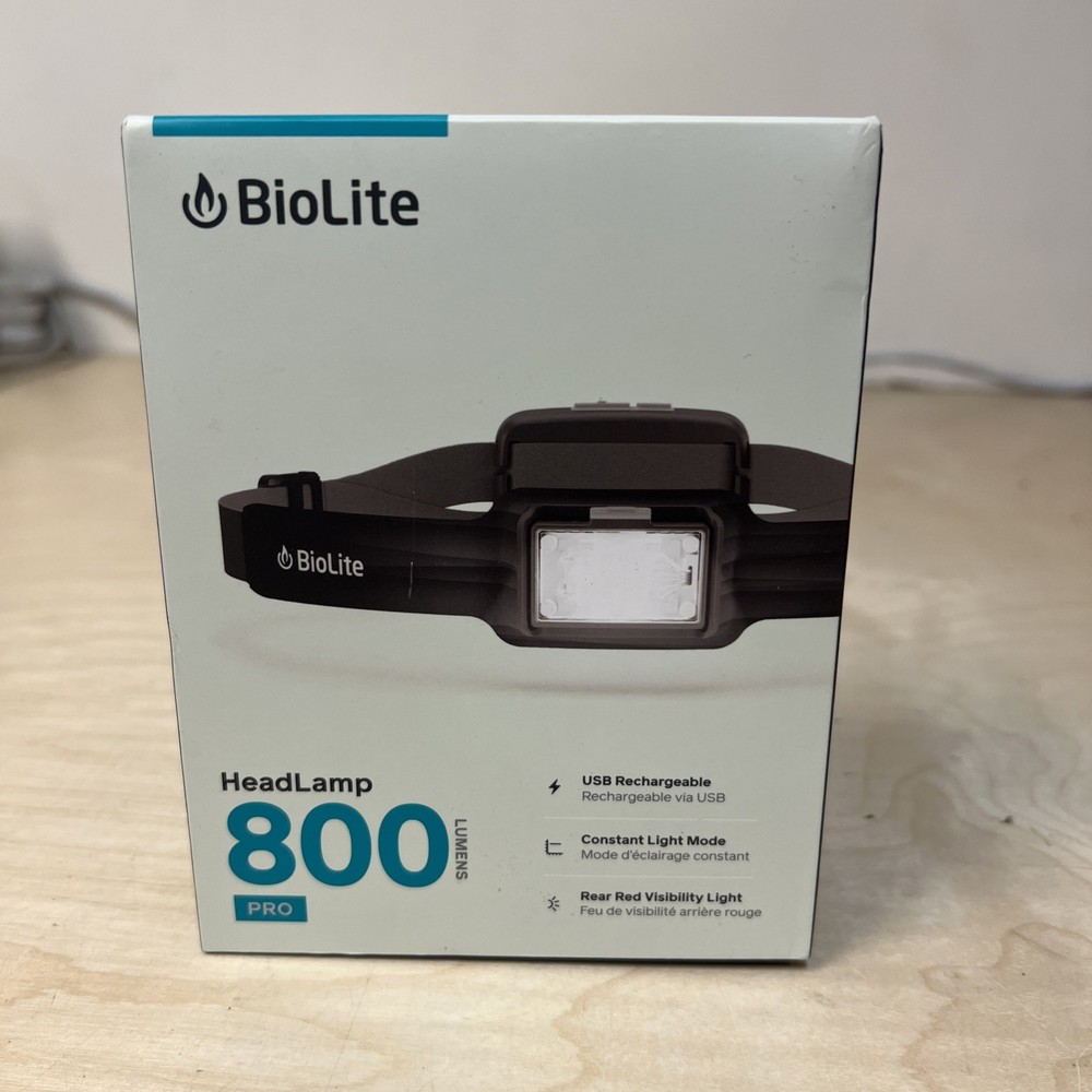 BIOLITE 800 Pro Headlamp- Midnight Grey / Black