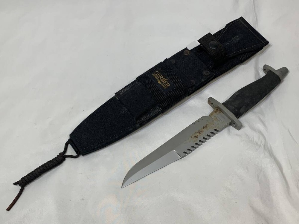Gerber BMF 003745 Fixed Blade Knife w/Sheath