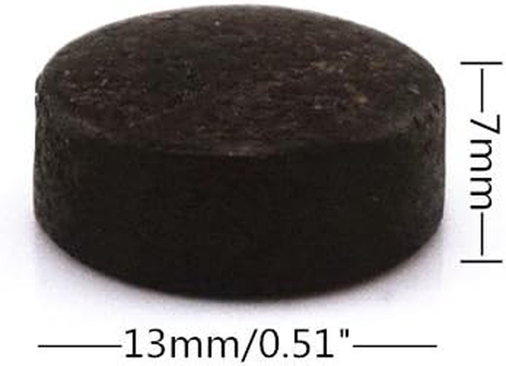 10pcs 13mm Pool Billiard Cue Stick Tips