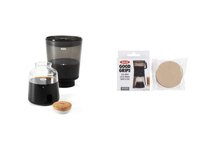 OXO Brew Compact Cold Brew Coffee Maker & Good Grips Cold Brew Coffee Maker Repl