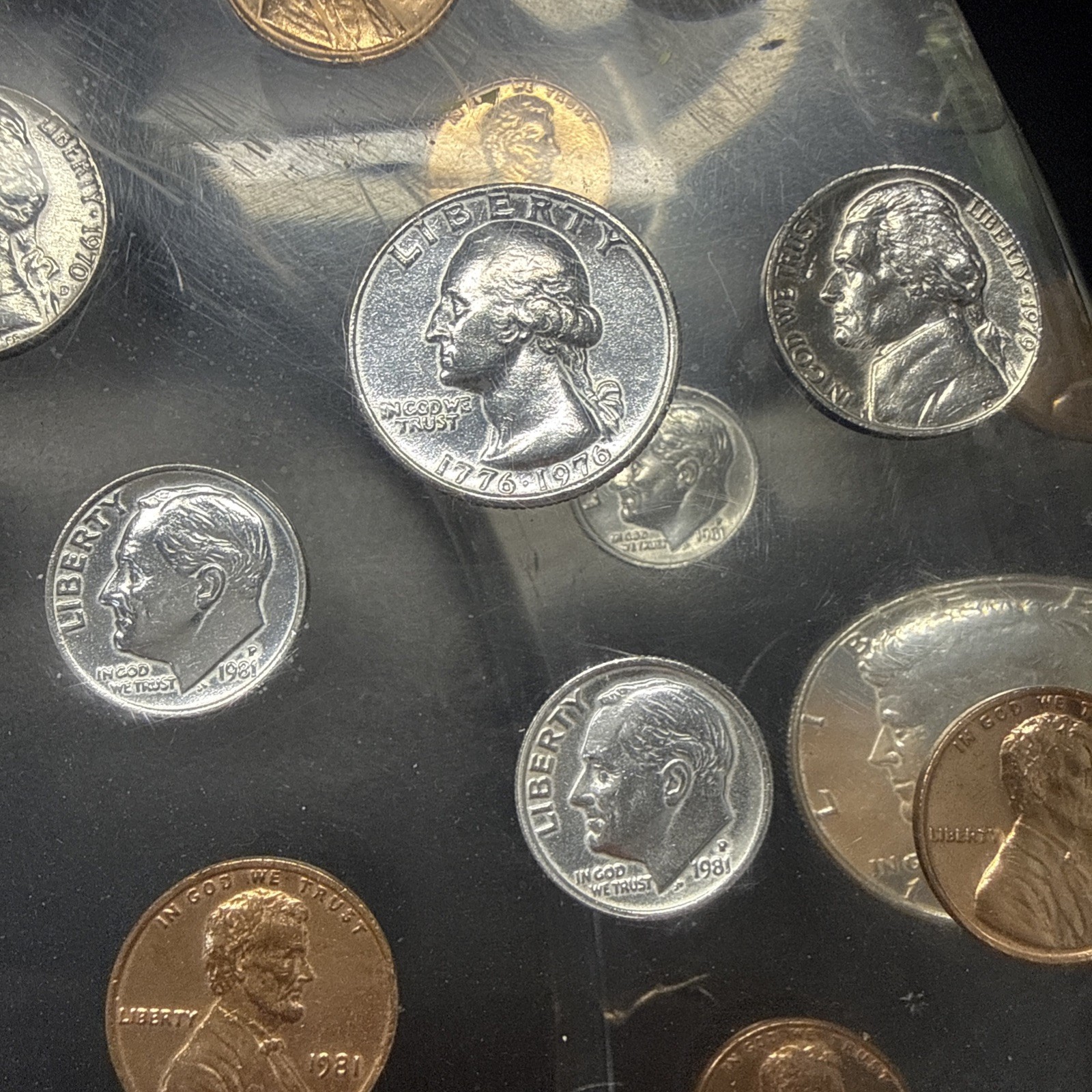 Lucite Las Vegas Toilet Seat Watch Gears U.S. Coins 1965-1981 Time Is Money