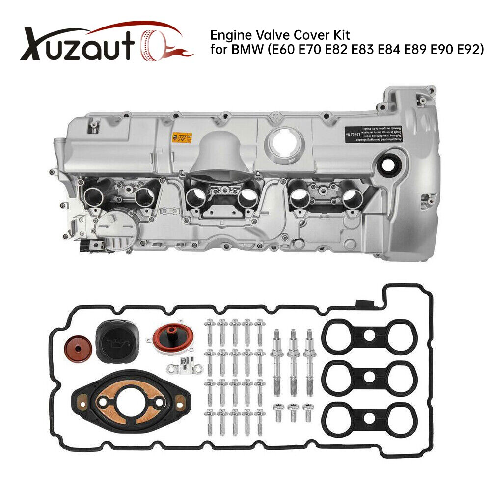Upgrade ALUMINUM Valve Cover for BMW N52 E70 E82 E90 E91 328i 528i 128i X3 X5 Z4