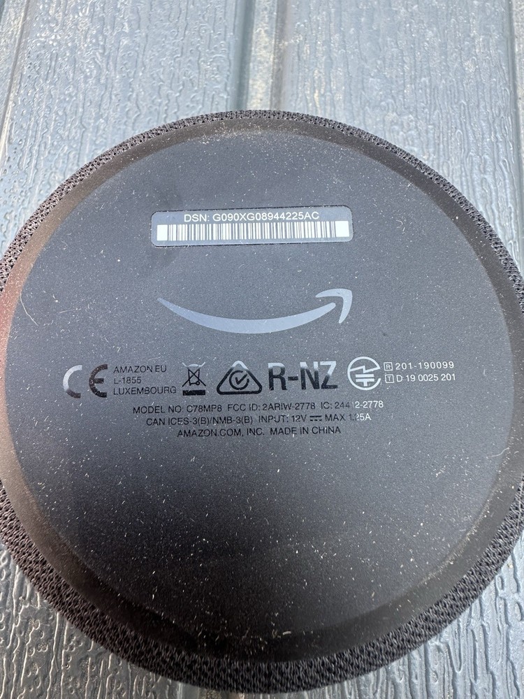 Amazon Echo Dot 3rd Gen Smart Speaker with Alexa C78MP8 NO CORD