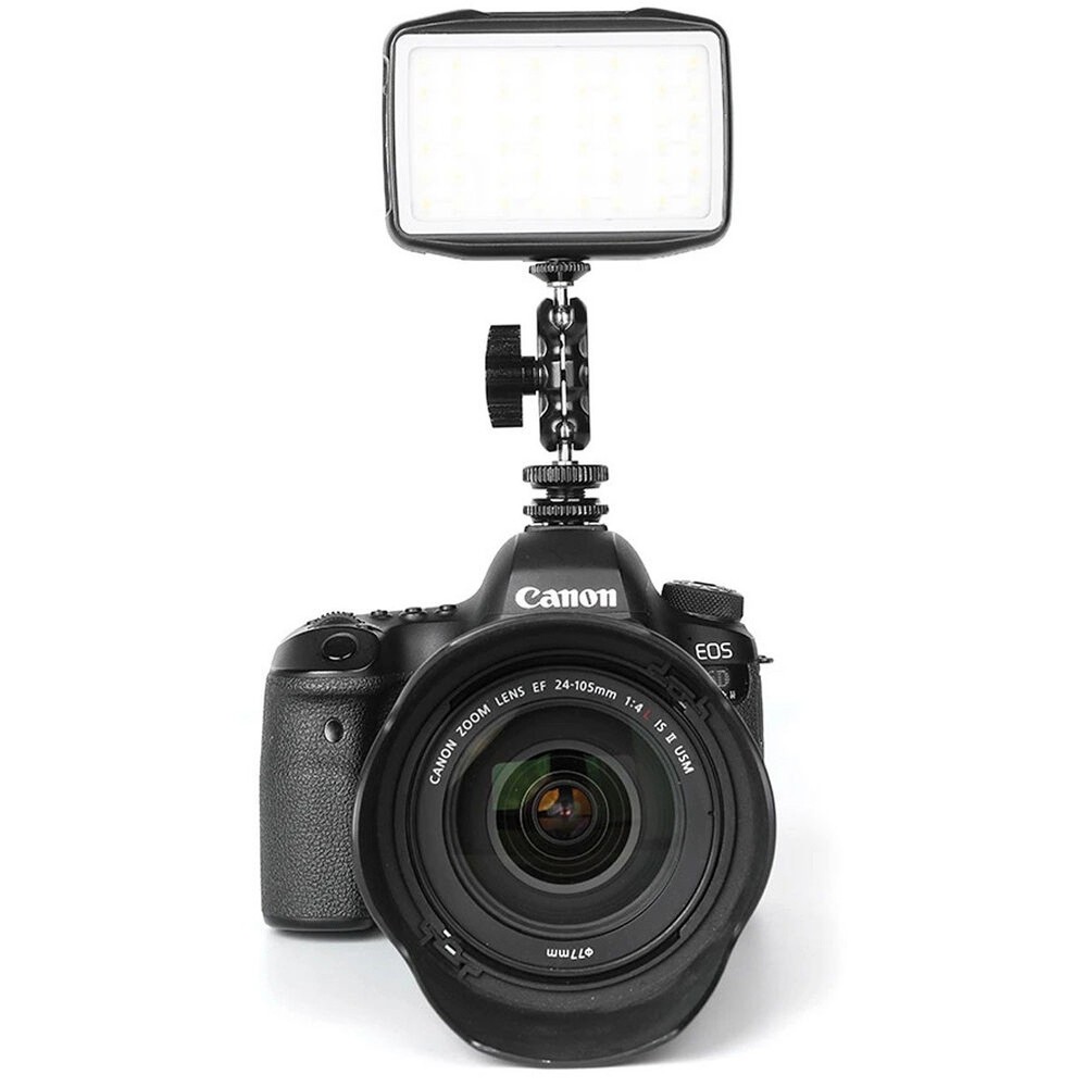 Falconeyes PockeLite F7 mini RGB & Variable Color LED Light with Diffuser & Grid