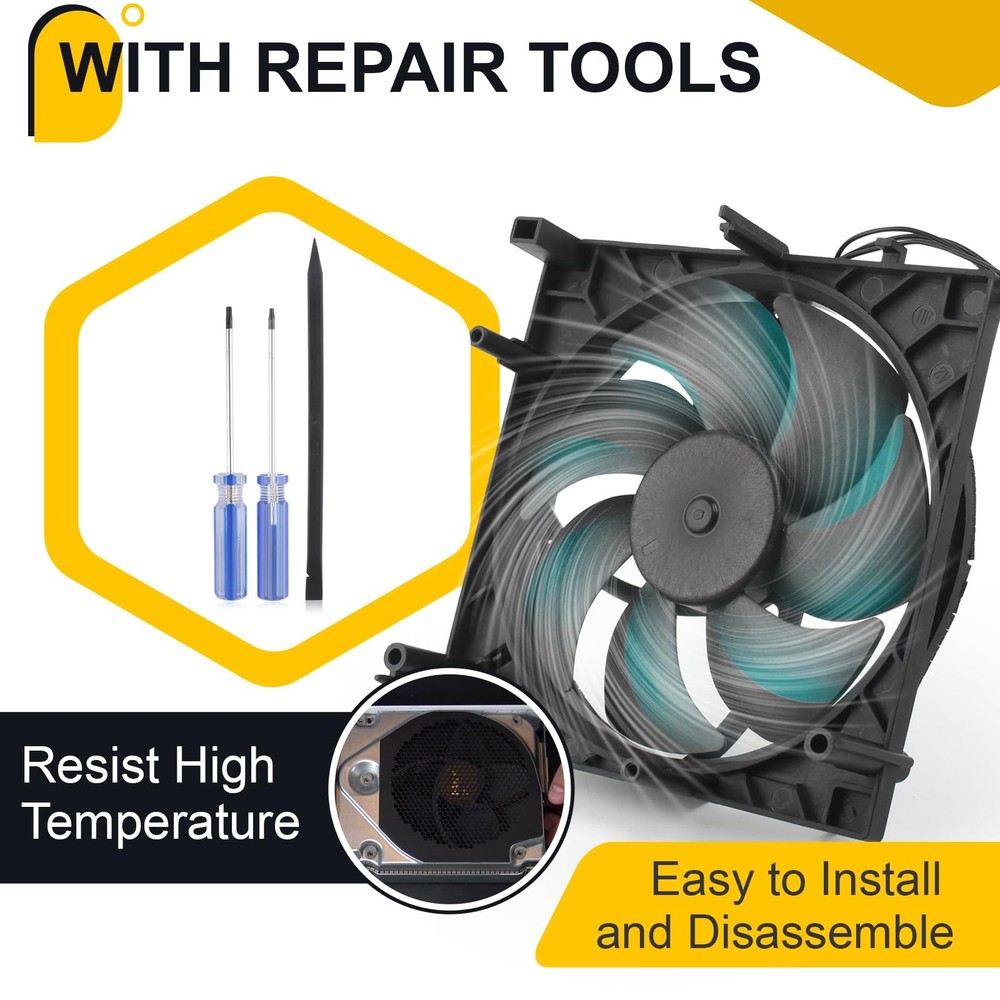 Internal Cooling Fan for Xbox Series S Console Cooler Replacement CPU...