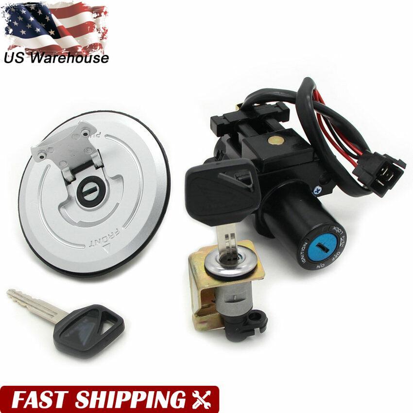 Ignition Switch Fuel Gas Cap Lock Set for Honda CBR300R 2015-2022 CBR250R 11-13