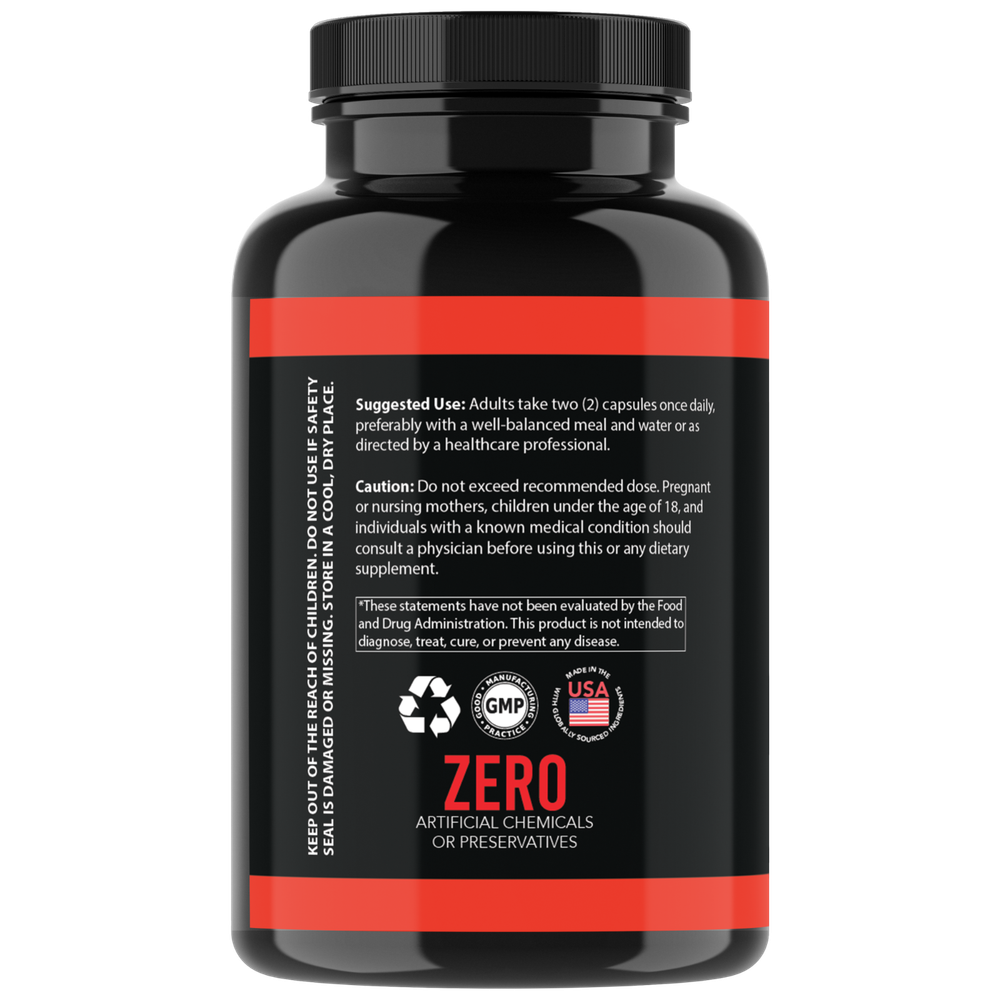 Angry Supplements Natural Turmeric Ginger Maxx, Joint Support Flexibility 3PK