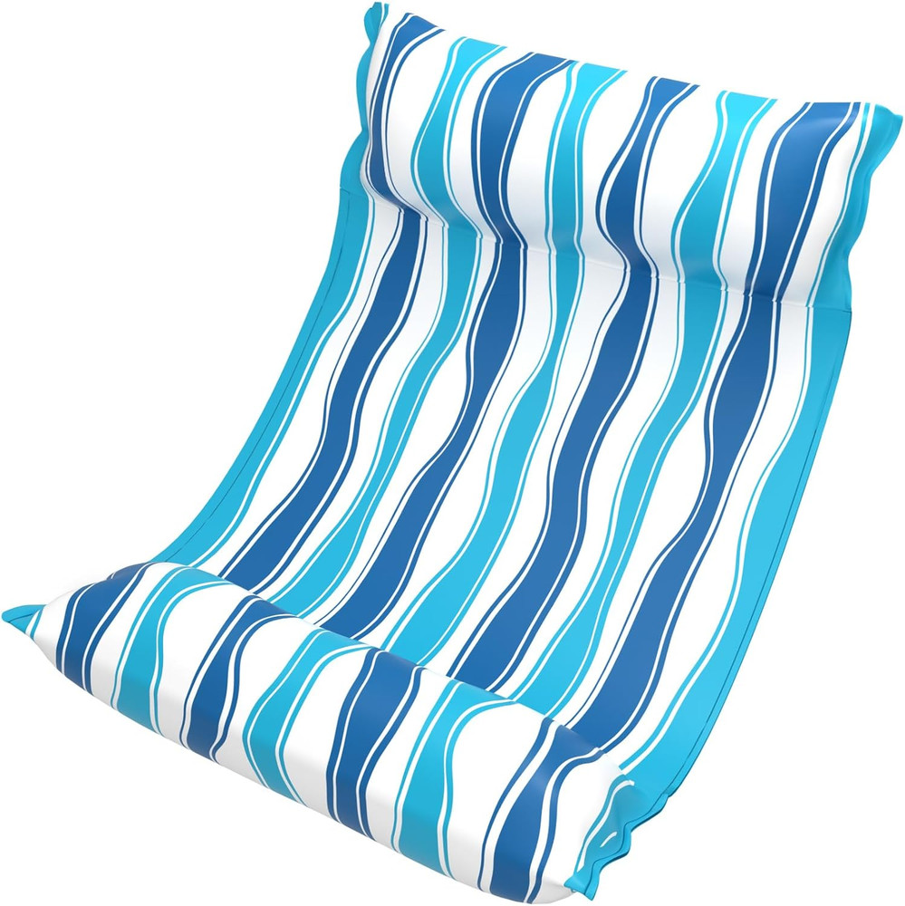 Water Hammock Pool Floats - Fabric Inflatable Pool Hammock Float Floaties 4 in 1