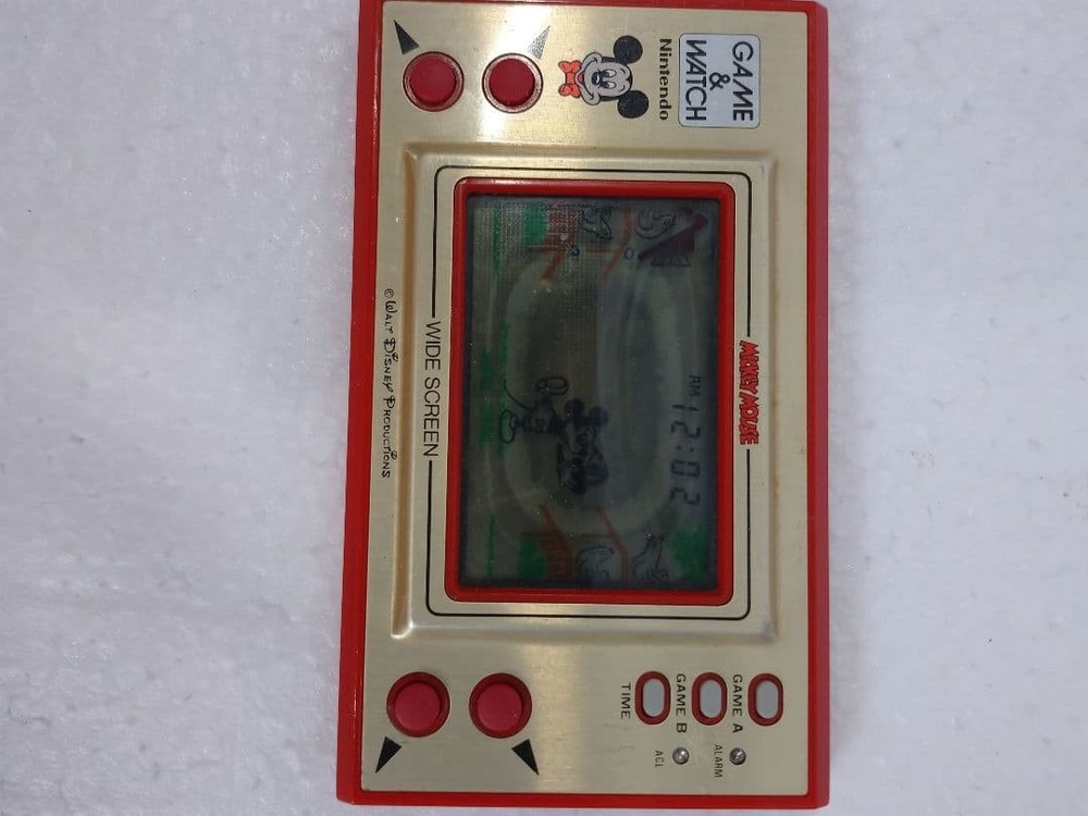 Nintendo Game & Watch Mickey Mouse (LCD Screen Malfunction)