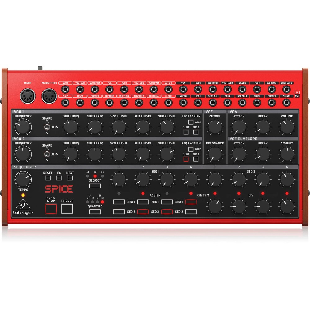 Behringer Spice Analog Semi-Modular Polyrhythmic Synthesizer