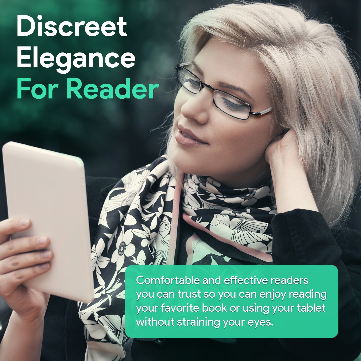 OPTIPAK Folding Reading Glasses Lightweight Unisex Portable Readers with Case