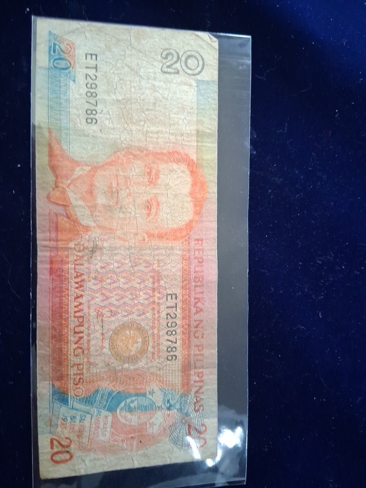 1935 PHILIPINAS BANKNOTE 20 PISO