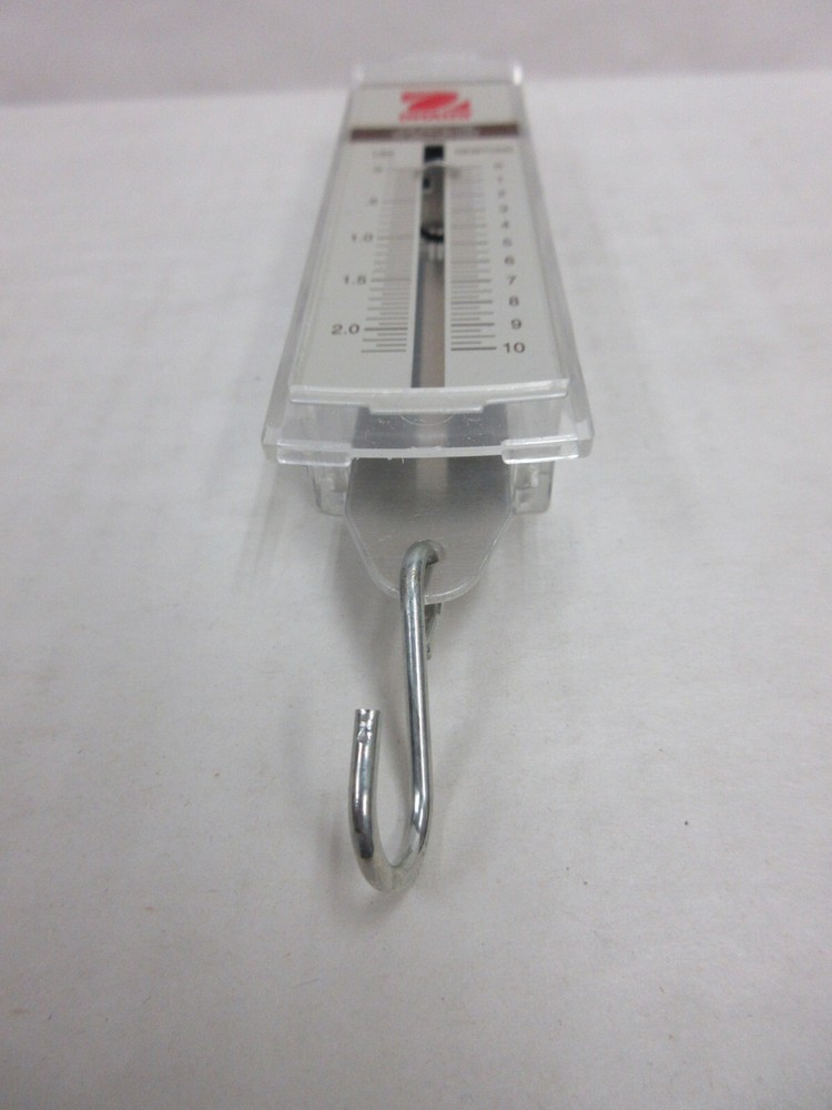 Ohaus Spring Scale Model #8003 Grams Newtons Science Lab Instrument Tool in Box