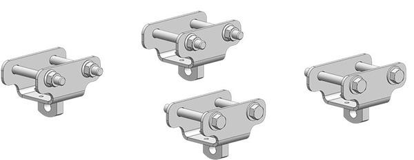 PullRite 2911 Short Mounting Feet Set