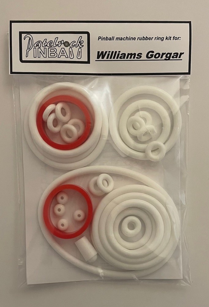 1979 Williams Gorgar Pinball Machine Rubber Ring Kit