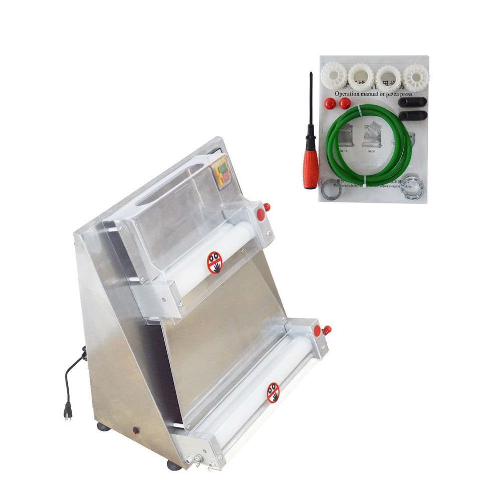 3.94-15.75"Automatic Pizza Forming Machine Electric Pastry Press Making Machine