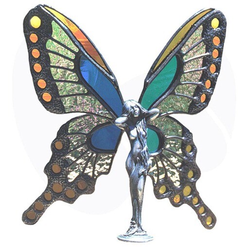 Butterfly Princess Lead-Free Casting - Great Stained Glass Projects! Creative