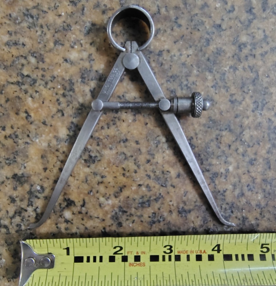 🗽VINTAGE 4" UNION TOOL ID CALIPER