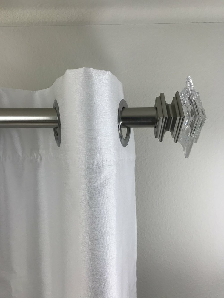 NoNo Bracket - No Drill Curtain Rod Bracket Attachment over Blinds