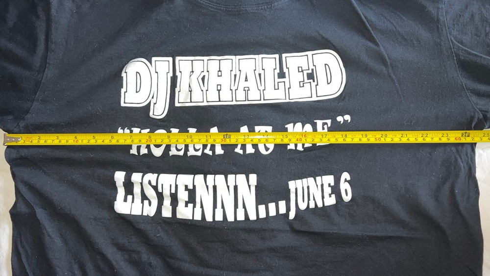 Vintage 2000s DJ Khaled XL RAP TEE