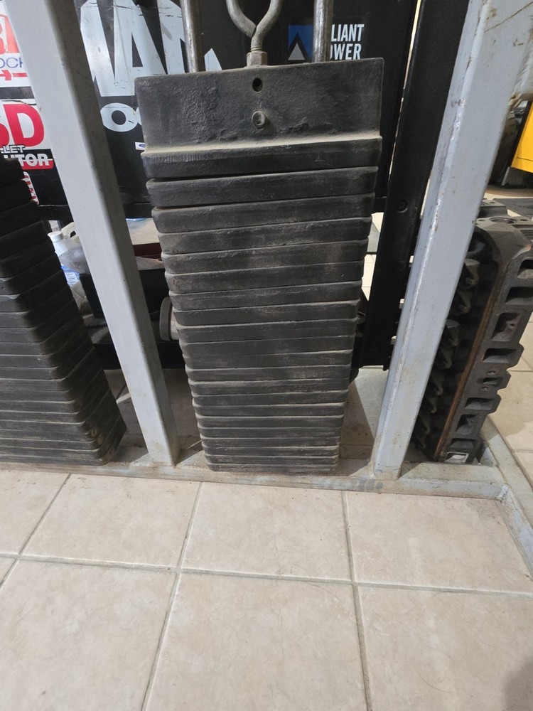 double cable pull down machine